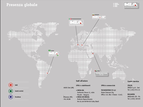 IMESA company profile IT screenshot 2