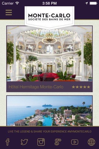 Monte-Carlo Hotels screenshot 2