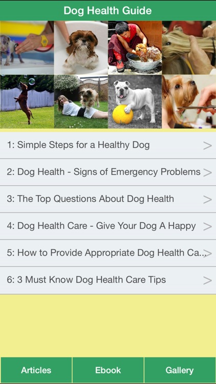 Dog Health Guide - Have a Healthy Dog and Happy Life for Your Dog!