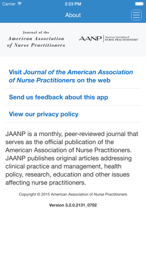 Journal of the American Association of Nurse Practitioners(圖5)-速報App