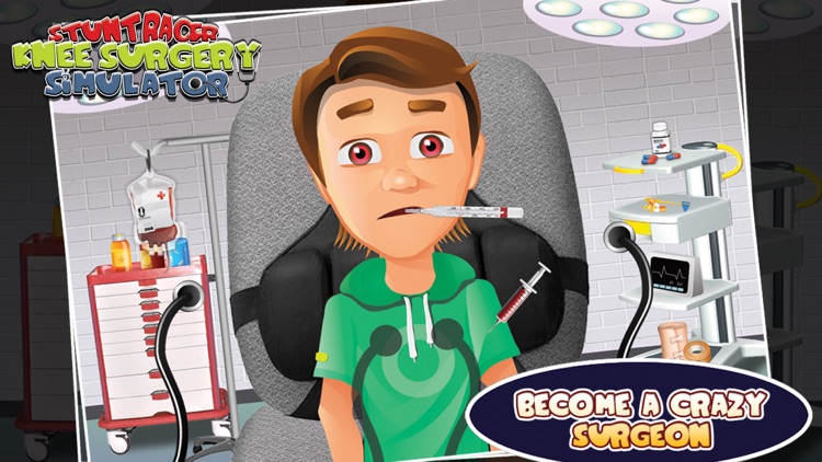 Stunt Racer Surgery Simulator – Virtual hospital care game for little surgeon