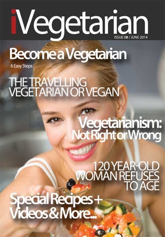 iVegetarian - #1 Magazine About Vegetarian Food, Recipes And LifeStyle screenshot 3