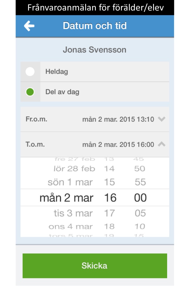 Skola24 MobilApp screenshot 4