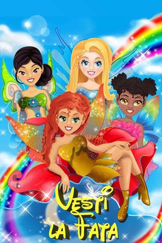 Fairy Dress Up Games with Fashion Princess for Girls HD screenshot 2
