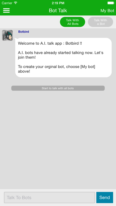 How to cancel & delete Botbird from iphone & ipad 3