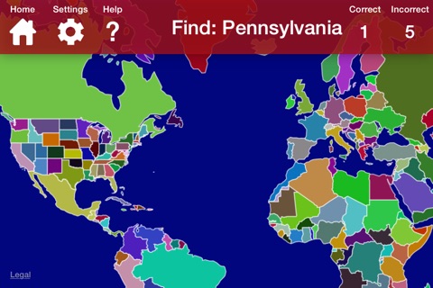Geography Duel: World Practice screenshot 3