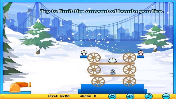 Penguin Shooting Gallery – Winter Wonderland Snowball Fight Free