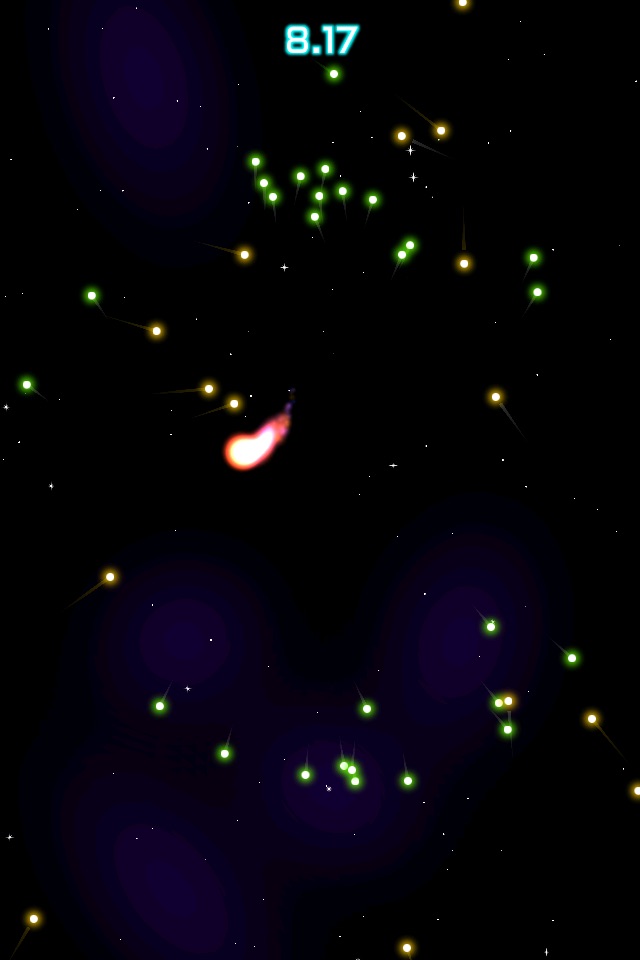 Rock Laser War avoid glowing fire bullets and survive longer screenshot 3