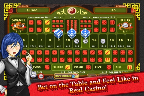 Sic Bo Dice Casino Game (SicBo) screenshot 2