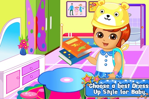 Baby Prepare For School Kids Game screenshot 2