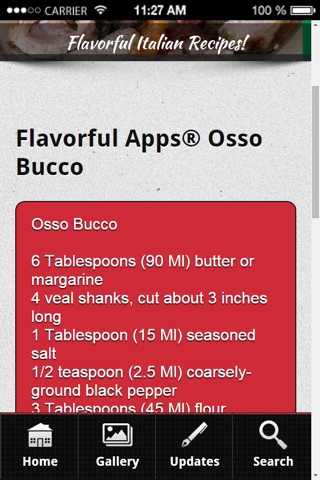 Italian Recipes from Flavorful Apps® screenshot 3