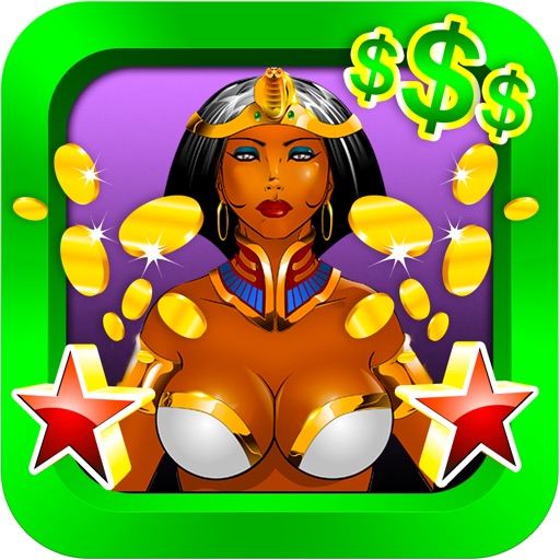 Lucky Queen Cleopatra Scratch Fortune - Win Gold and Coins in the Casino Lottery Bonanza Icon