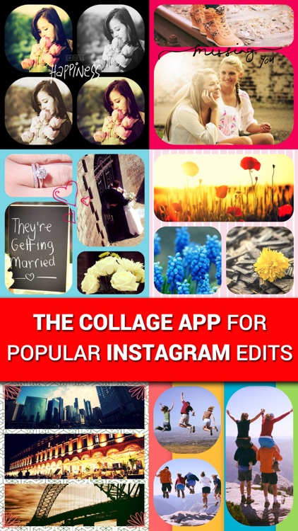 Photo Stitch - Free Collage maker and picture frame editor for Instagram followers screenshot-0