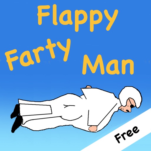 Flappy Farty Man - Free Wingsuit Flight Game iOS App