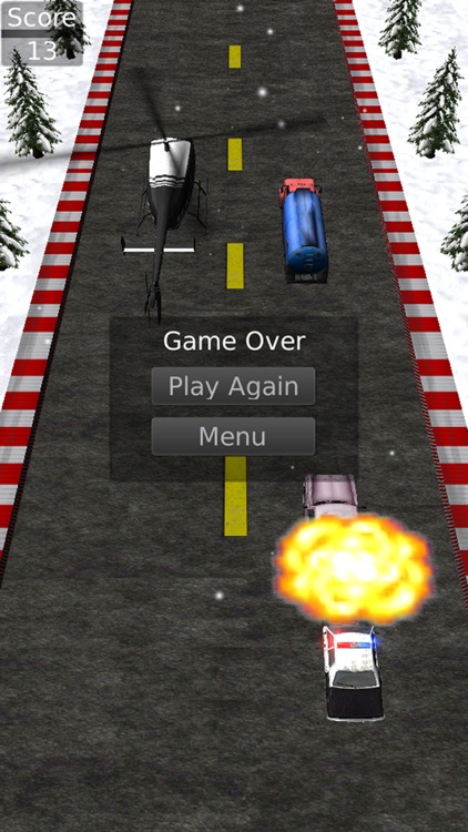 Highway Police Car Chase Smash Bandits 3D screenshot-3