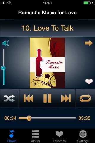 romance music - listen to love screenshot 3