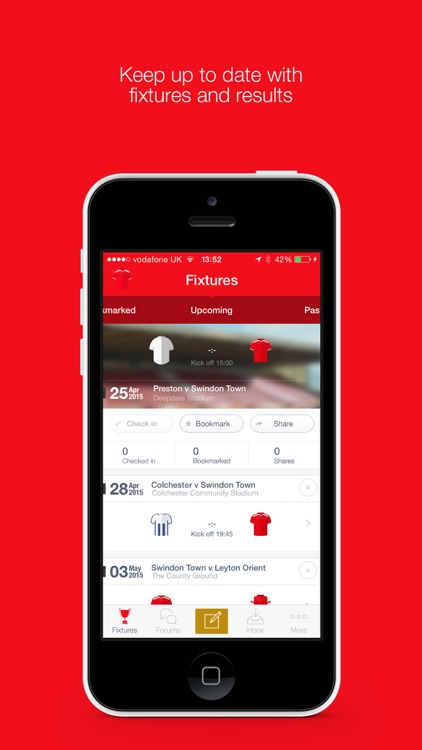 Fan App for Swindon Town FC