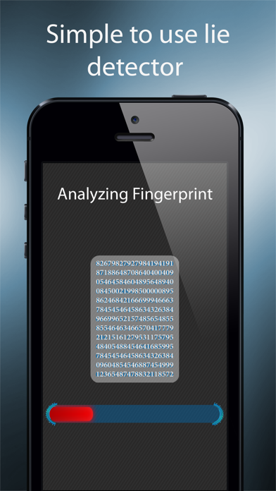 How to cancel & delete Lier Detector - analyse and detect who is lying from iphone & ipad 3