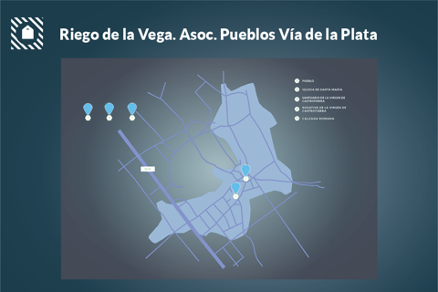 Riego de la Vega. Pueblos de la Vía de la Plata screenshot 2
