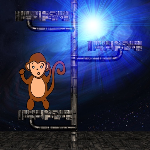Monkey's Space Journey Icon