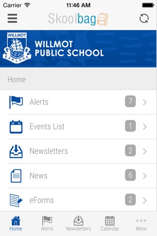 Willmot Public School - Skoolbag screenshot 2