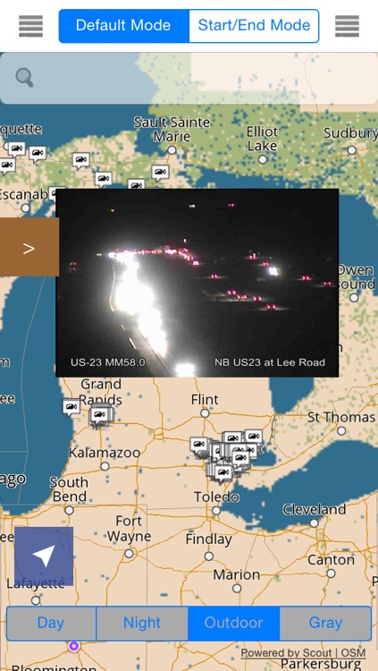 Michigan Offline Map with Real Time Traffic Cameras Pro