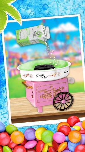 Rainbow Cotton Candy Maker - Fun Cooking(圖2)-速報App