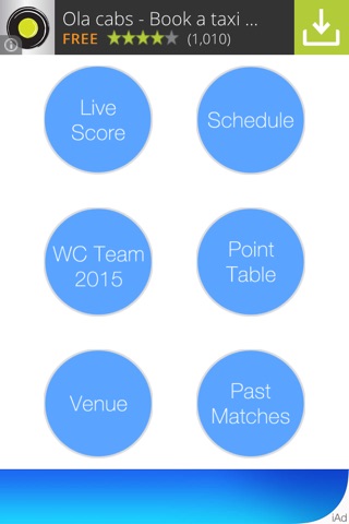 Cricket Worldrcup 2015 Live Scorecard screenshot 2