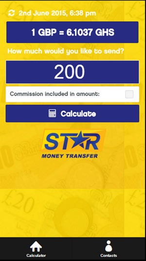 Star Money Transfer Calculator(圖1)-速報App