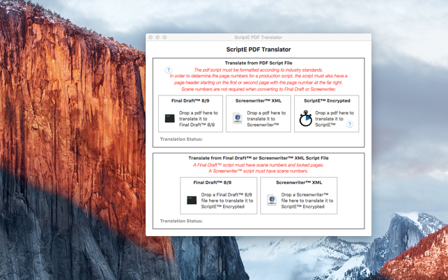 ScriptE PDF Translator