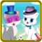 Be a doctor of Cute Kitties Pets and show Care by treating dressing up and making over your crazy cats