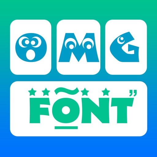 OMG Font Keyboard iOS App