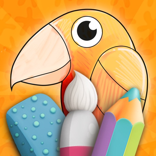 Memollow Coloring Pages for Kids iOS App