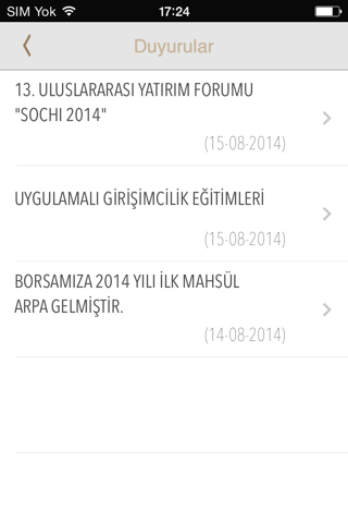 Eskişehir Ticaret Borsası screenshot 3