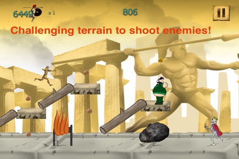 Hercules Rises - Mega Run and Jump Arrow Shooter Pro screenshot 3