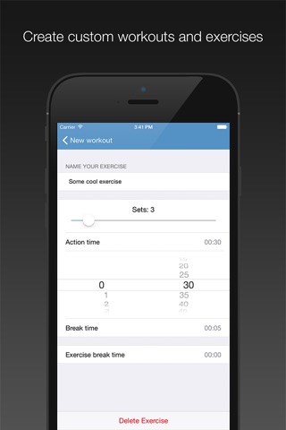 Intervals Watch - Timer for Interval Workouts, Circuit Training, HIIT, Productivity and many more. screenshot 4