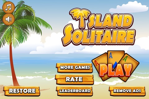 Beach Island Tri Tower Pyramid Solitaire screenshot 4