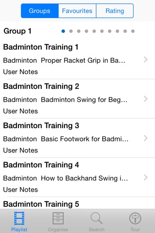 Badminton Training screenshot 2