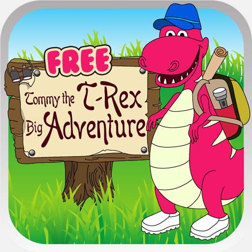 Tommy the T-Rex Big Adventure Free - Story of My Lost World of Dinosaurs