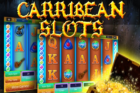 Carribean Slot: Pirates Casino Free Vegas Style Slot Machine Game screenshot 2