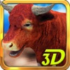 3D公牛模拟器 - 愤怒的动物模拟和破坏城市模拟游戏