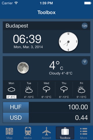 Budapest Offline Map - City Metro Airport screenshot 4