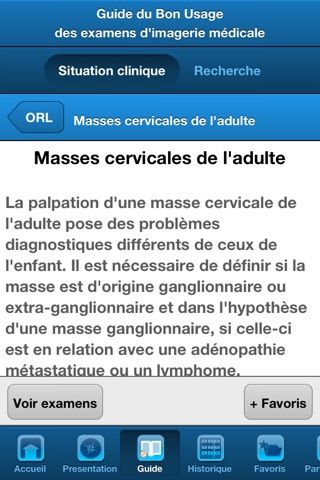 Guide du Bon Usage des examens d'imagerie medicale screenshot 3