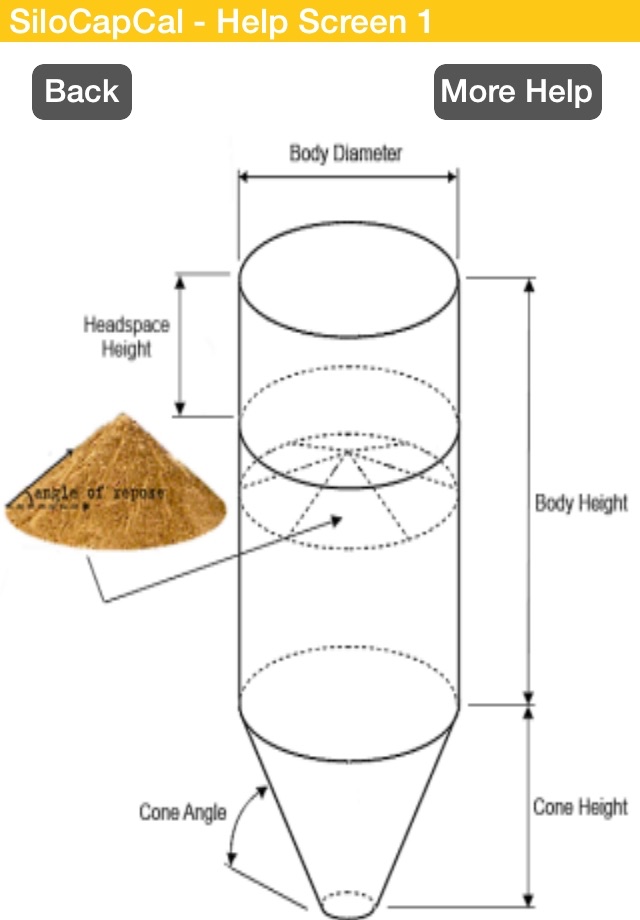 SiloCapCal - Silo Capacity Calculator screenshot 3
