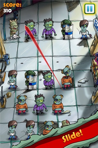 Zombies: Smash & Slide screenshot 2