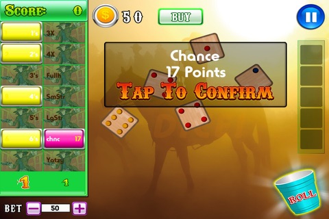 ``A Yatzy Jackpot Wild West Journey Games of Blast in Vegas Casino screenshot 2