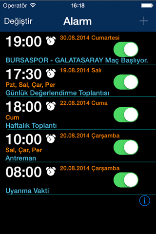 Galatasaray Saat screenshot 3
