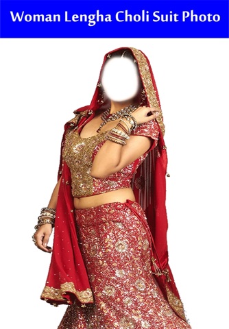 Women Lengha Choli Suit Photo screenshot 3