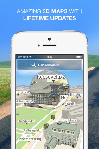 NLife DACH - Offline GPS-Navigation, Verkehrsinformationen und Karten screenshot 2