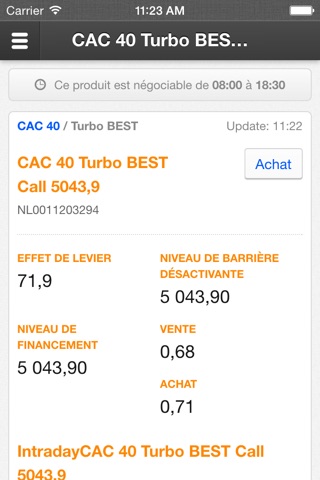 Concours de Trading screenshot 3